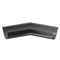 Docke STAL PREMIUM Угол внешний 135° D125 (Графит 7024)