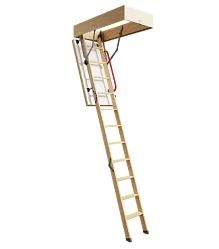 Чердачная лестница Döcke STANDARD TERMO 60х120х300