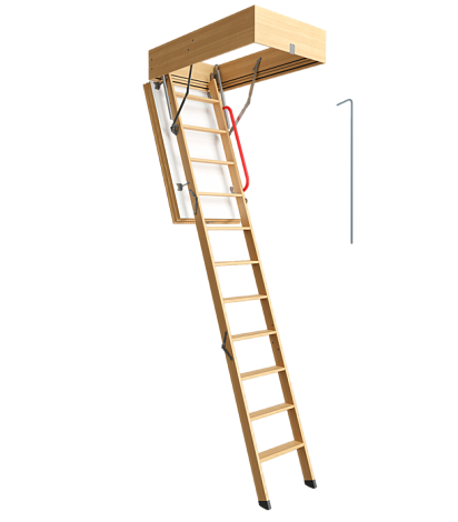 Чердачная лестница Docke PREMIUM TERMO 70х120х280